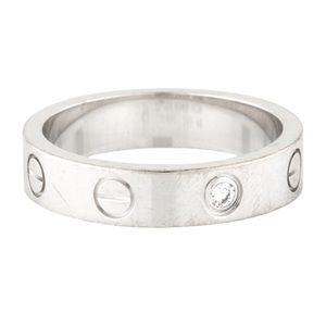 Cartier 1 diamond Love Ring